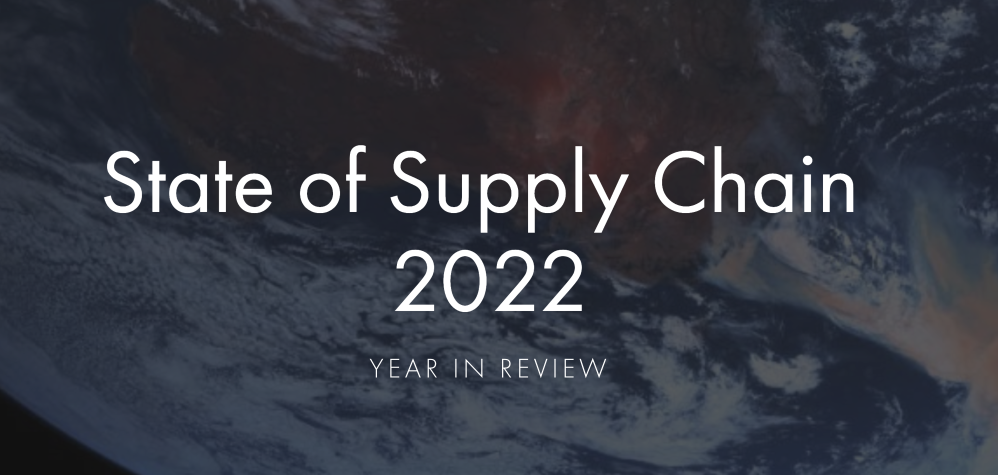 Overwatch featured in the State of Supply Chain 2022 (Year in Review)